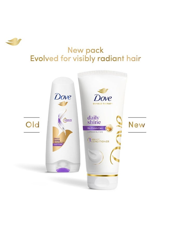 Dove Daily Shine Conditioner|| 335 ml - Image 2